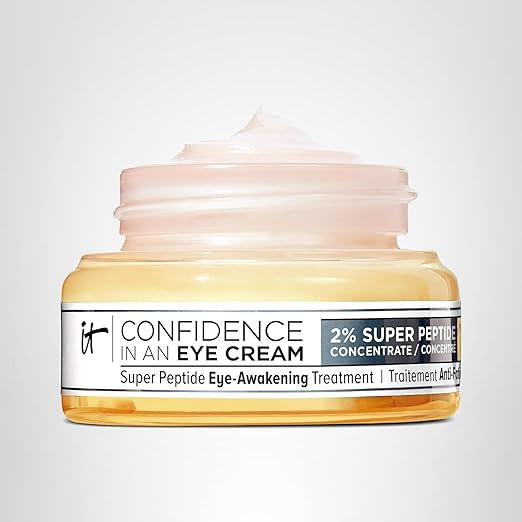 IT Cosmetics Confidence in an Eye Cream - Anti Aging Peptide Eye Cream for Dark Circles & Wrinkle... | Amazon (US)