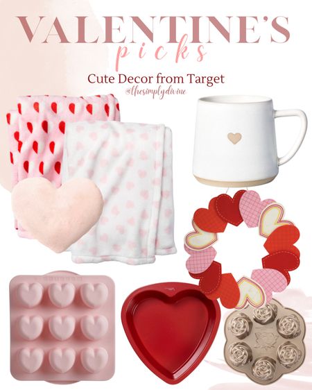 Look at this adorable Target Valentine’s decor!! I’m obsessed, so cute. 😍💕

| Target | mug | kitchen | decor | Valentine’s Day | blanket | pillow | 

#LTKhome #LTKunder50 #LTKSeasonal