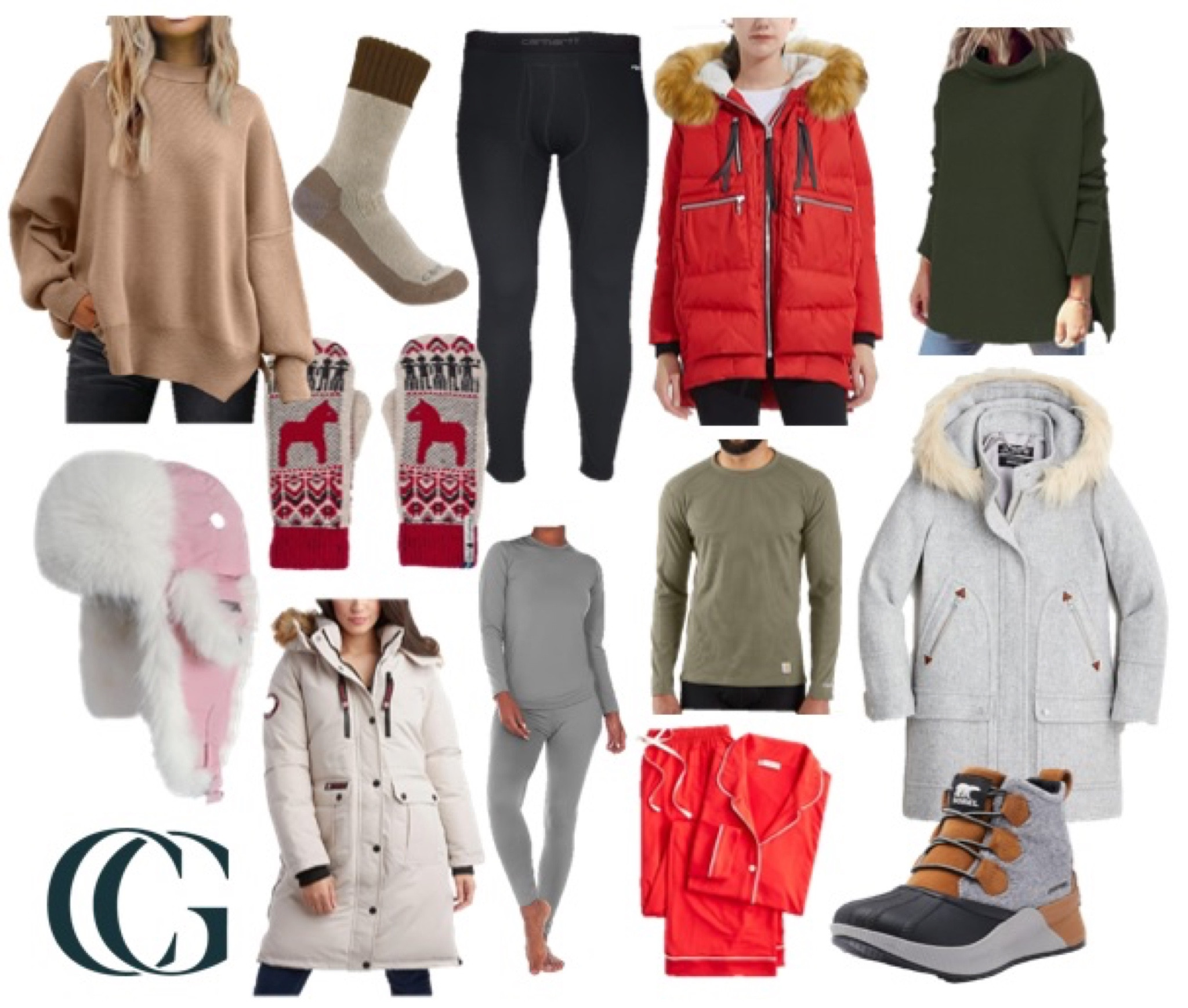 I saw snow in the forecast this week for New England so I figured it’s a good time to share my favorite cozy clothes picks for the family. 
🔹This pink bomber hat is the ultimate for keeping kiddos and any member of the family warm (my boys have them in plaid). 
🔹The white parka is a fraction of the costs of its Canada Goose look-a-like. I’ve owned the gray wool coat for years and it still looks beautiful and is very warm on chilly days. 
🔹I love a good pair of thick socks to wear with leggings and I regularly steal these from Ryan’s wardrobe. Super thick and warm. 
🔹The key to staying warm outside for long periods is a good base layer. This women’s gray set is lightweight and super warm. 
🔹I love a good pair of mittens and find them to be warmer than gloves. These Swedish style wool mittens are cozy and pretty.  
🔹Last, these @teva boots make the perfect running around boot when it’s wet and slushy out. 

#cozyclothes #winterclothes #cozygifts #woolmittens #woolsweaters #winterboots #longjohns #wintercoats

#LTKSeasonal #LTKHoliday #LTKGiftGuide