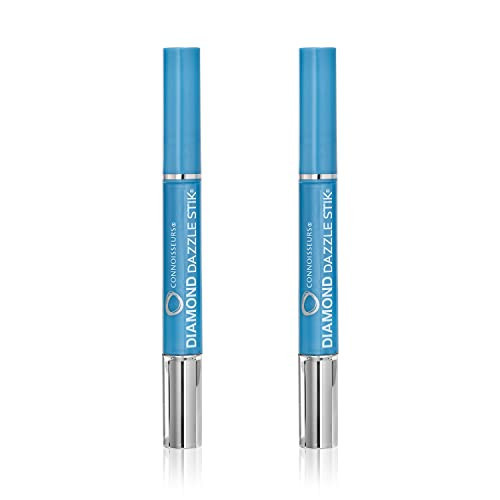 CONNOISSEURS Diamond Dazzle Stik for Rings, Earrings, and Bracelets - 2 Pack - Portable Jewelry Cleaner Solution Pen - Reduces Appearance of Fine Scratches and Removes Dirt | Amazon (US)