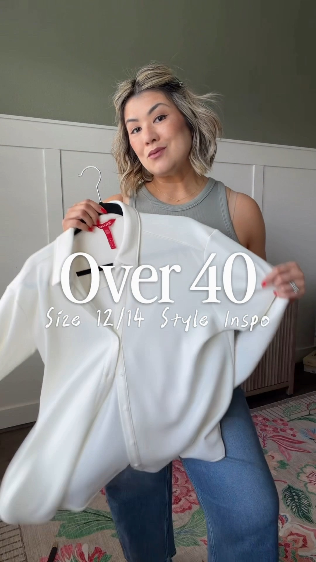 One of super easy go-to outfits that I wear on repeat. I have this button up in several colors and also the jeans in multiple washes because I absolutely love the fit. 

I’m wearing a large in the tank, button up and an XL petite in the jeans.

#LTKootd #LTKgrwm #LTKMidsize