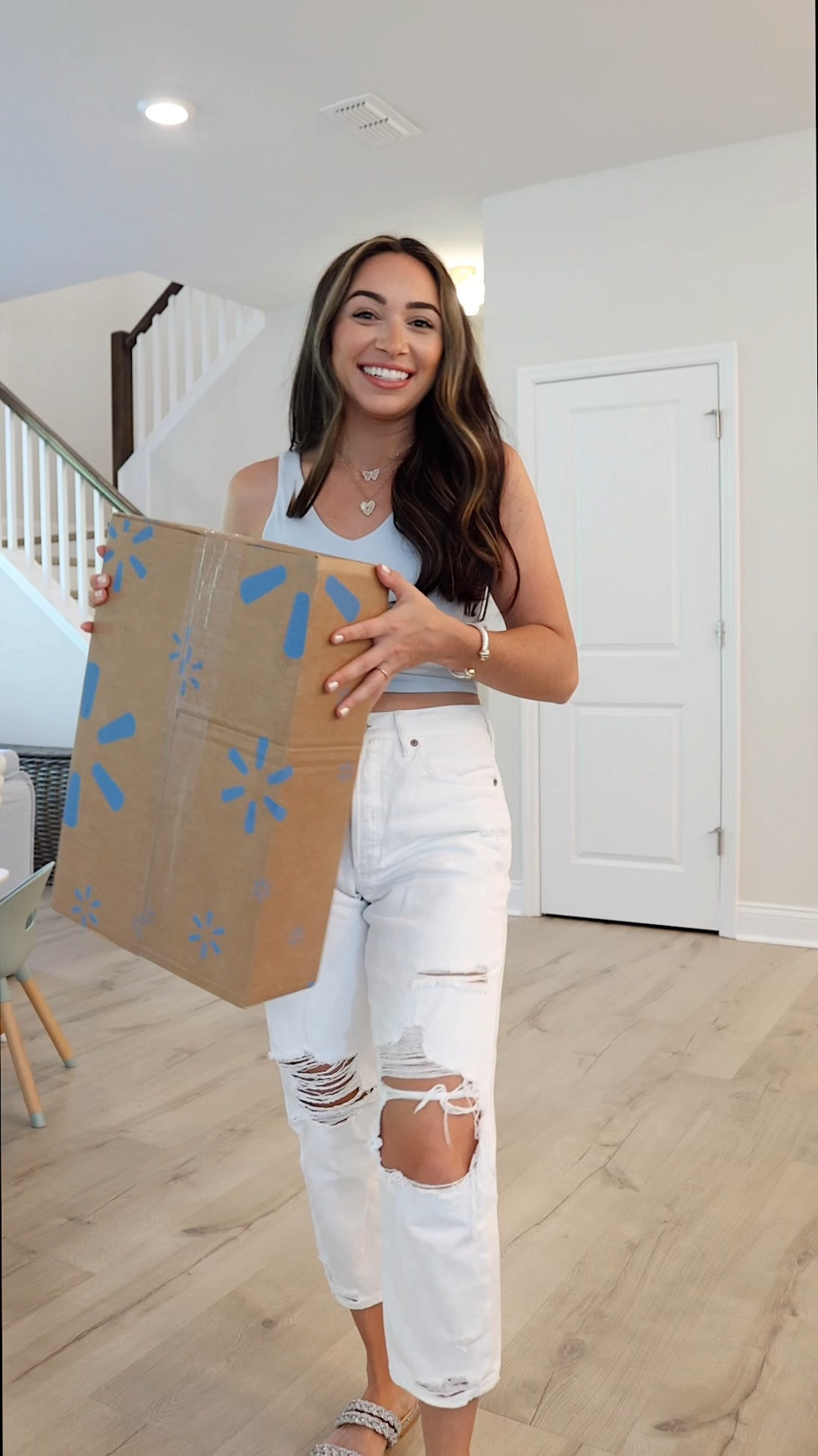 OMG! 🤩 Affordable fashion look for less win x 3! Doesn’t this sweater remind you of j crew? Totally designer inspired. This everyday set is so cute and comfy! It also comes in pink. Perfect everyday outfit ideas, weekend outfits, work outfits, look for less fashion. Walmart. Walmart fashion. Walmart finds  

#LTKSale #LTKstyletip #LTKunder50