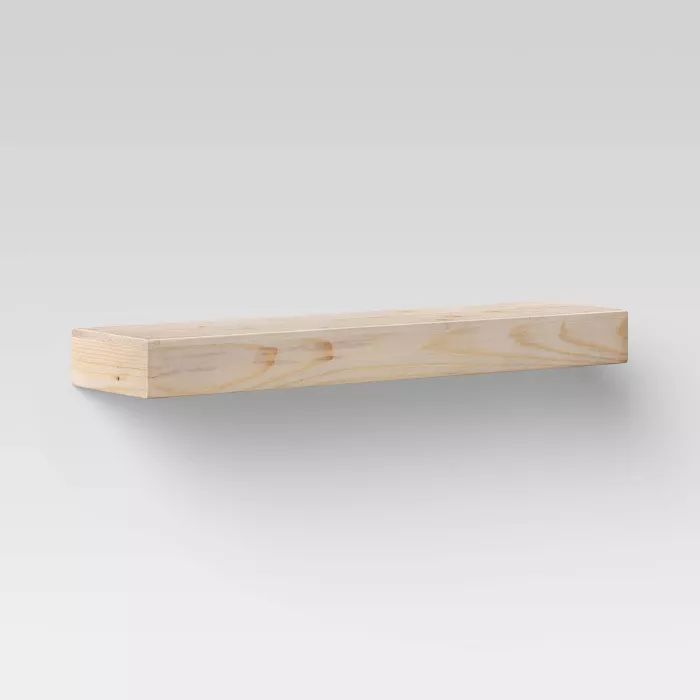 Floating Wood Wall Shelf - Threshold™ | Target