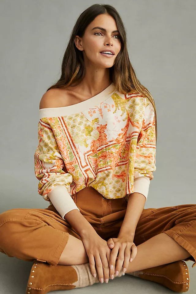 Daily Practice by Anthropologie Boatneck Pullover | Anthropologie (US)