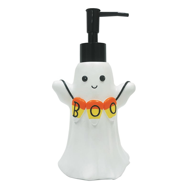 Homespun Halloween White Ghost Soap Dispenser | At Home