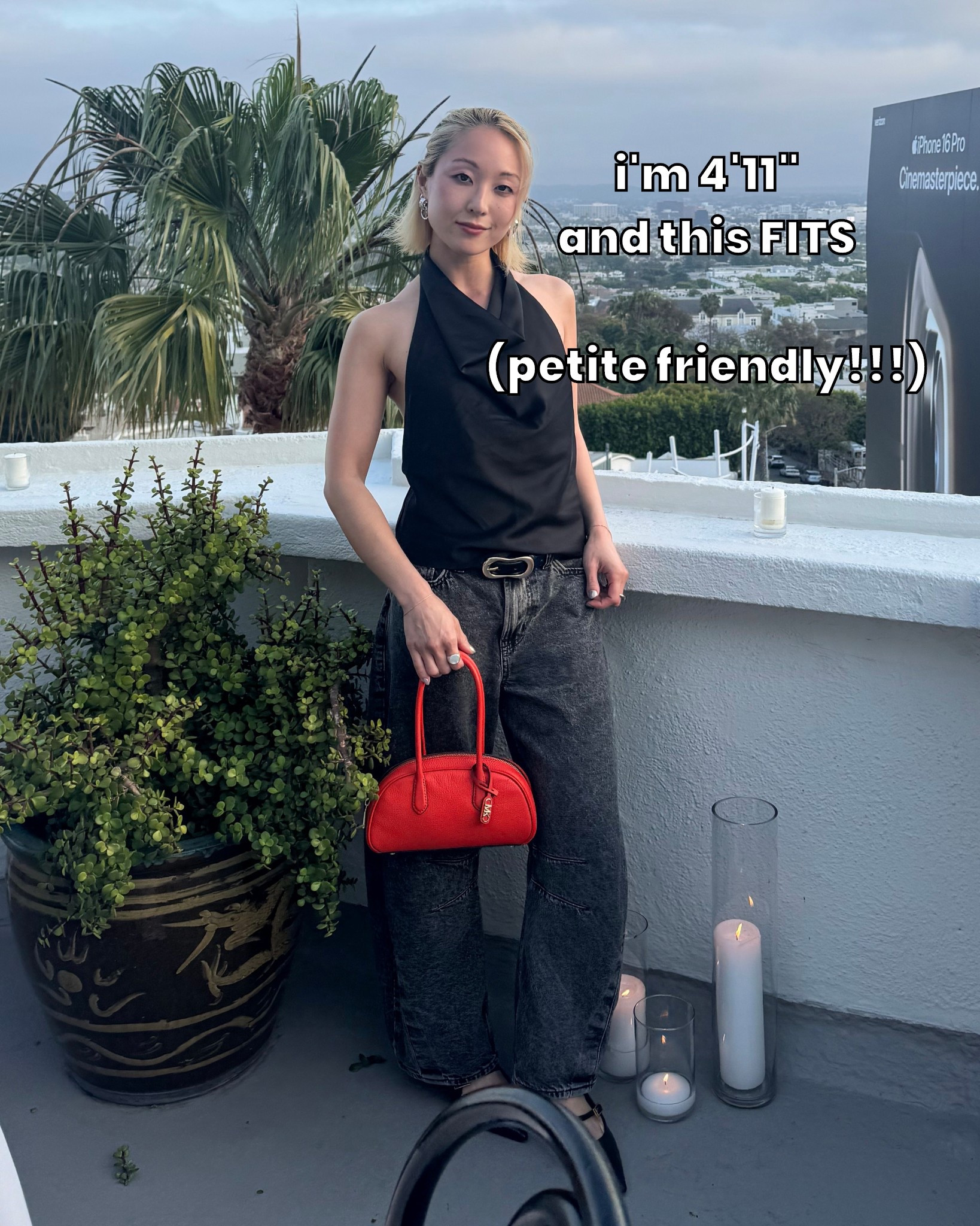 PETITE FRIENDLY going out outfit perfect for date night, girls night, dinner 😍 i am 4'11" and this fits perfectly.