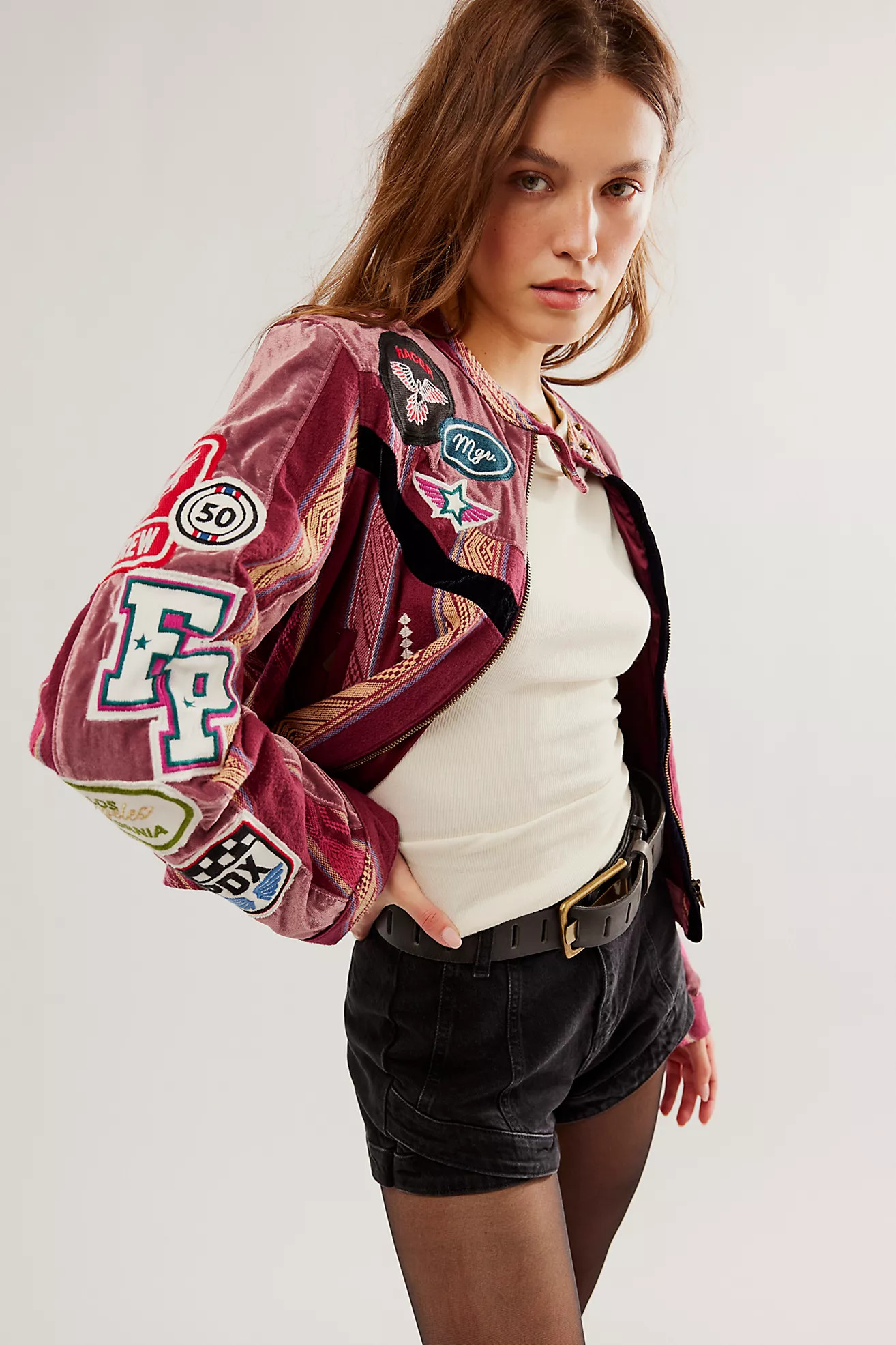 Bali Morocco Racer Jacket | Free People (Global - UK&FR Excluded)