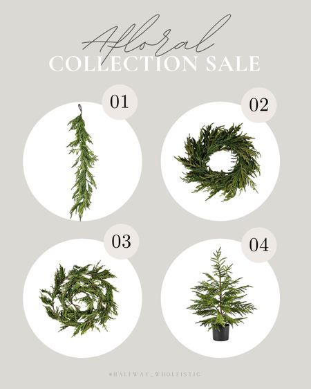 Afloral’s real touch Norfolk pine collection is on sale! This viral garland always sells out early, so snag it before it’s gone 🌲 Use code NORFOLK for 25% off.

#christmas #holidaydecor #mantel #wreath #winter 

#LTKHoliday #LTKSeasonal #LTKsalealert