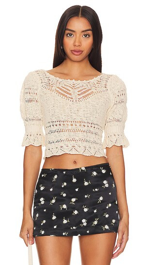 Country Romance Top in Sandcastle | Revolve Clothing (Global)