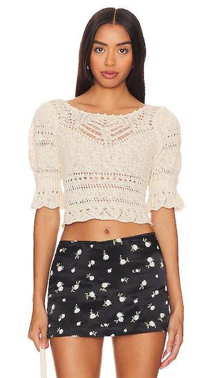 Country Romance Top in Sandcastle | Revolve Clothing (Global)