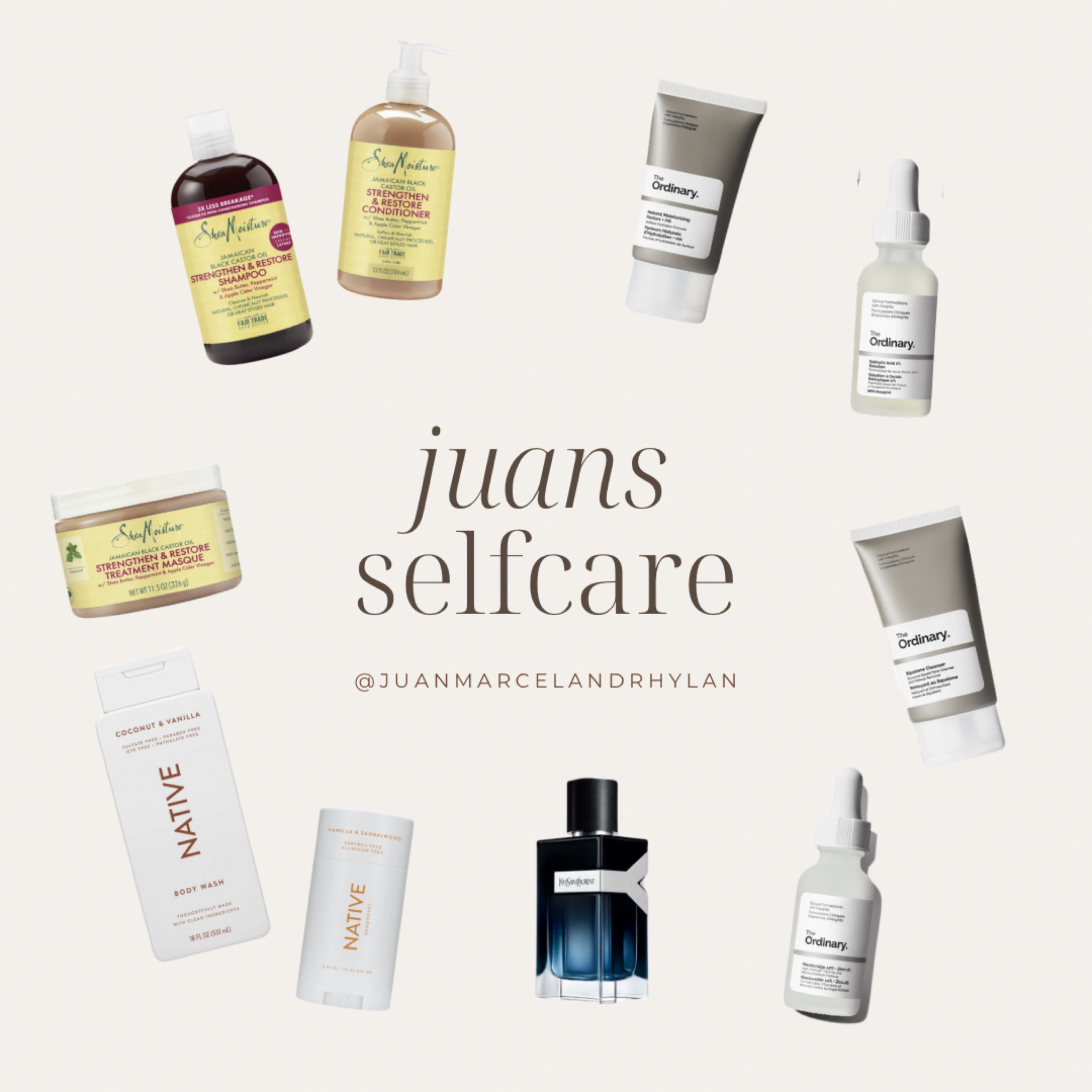 Juan Marcel’s everyday essentials for men’s self care, skincare, haircare & cologne✨

#LTKStyleTip #LTKMens #LTKBeauty