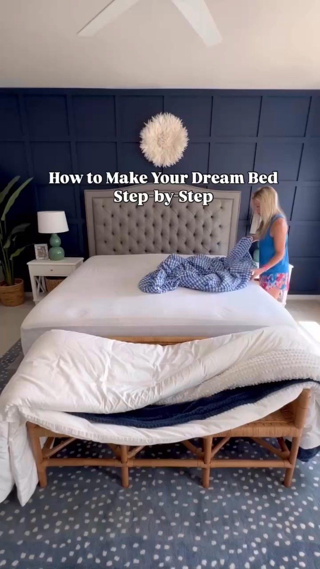 Make your dream bed! 🛏️ Easy step-by-step tips and links ✨ Bedding, sheets, pillows, duvet, blanket, bedroom decor 

#LTKHome #LTKStyleTip