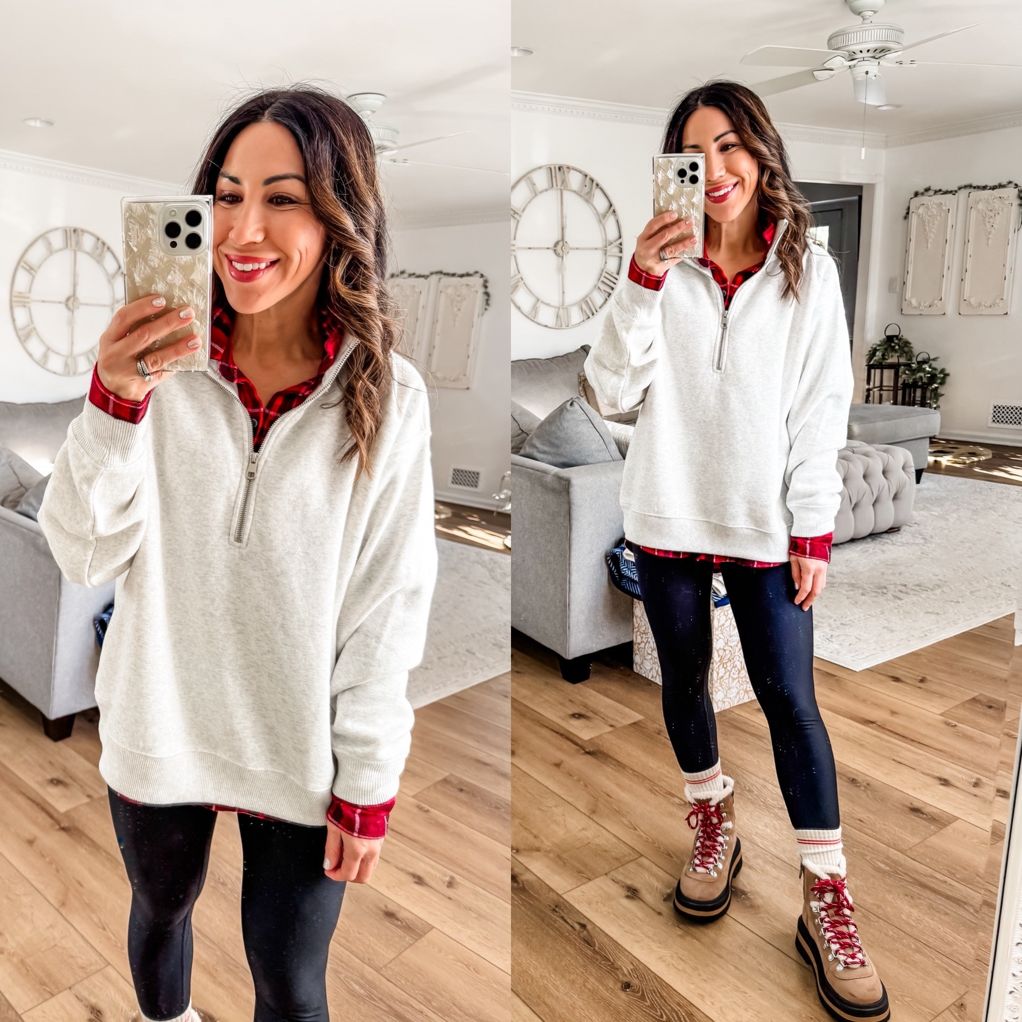Small sweatshirt, leggings, small short

#LTKOver40 #LTKFindsUnder50 #LTKSaleAlert