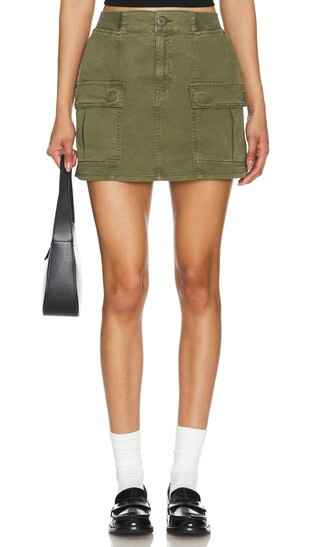 Surplus Essential Skirt in Burnt Olive | Revolve Clothing (Global)