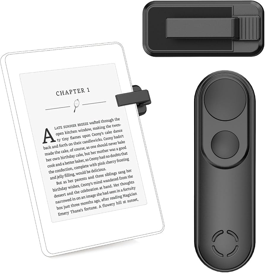 Inncarvs RF Remote Control Page Turner for Kindle Reading Accessories, Camera Remote Shutter Self... | Amazon (CA)