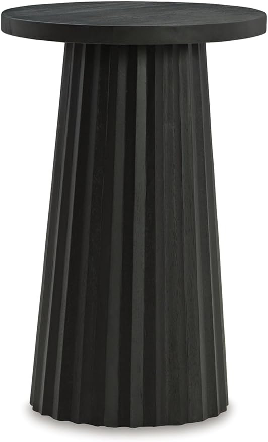 Signature Design by Ashley Ceilby Accent Table, 14" W x 14" D x 21" H, Black | Amazon (US)