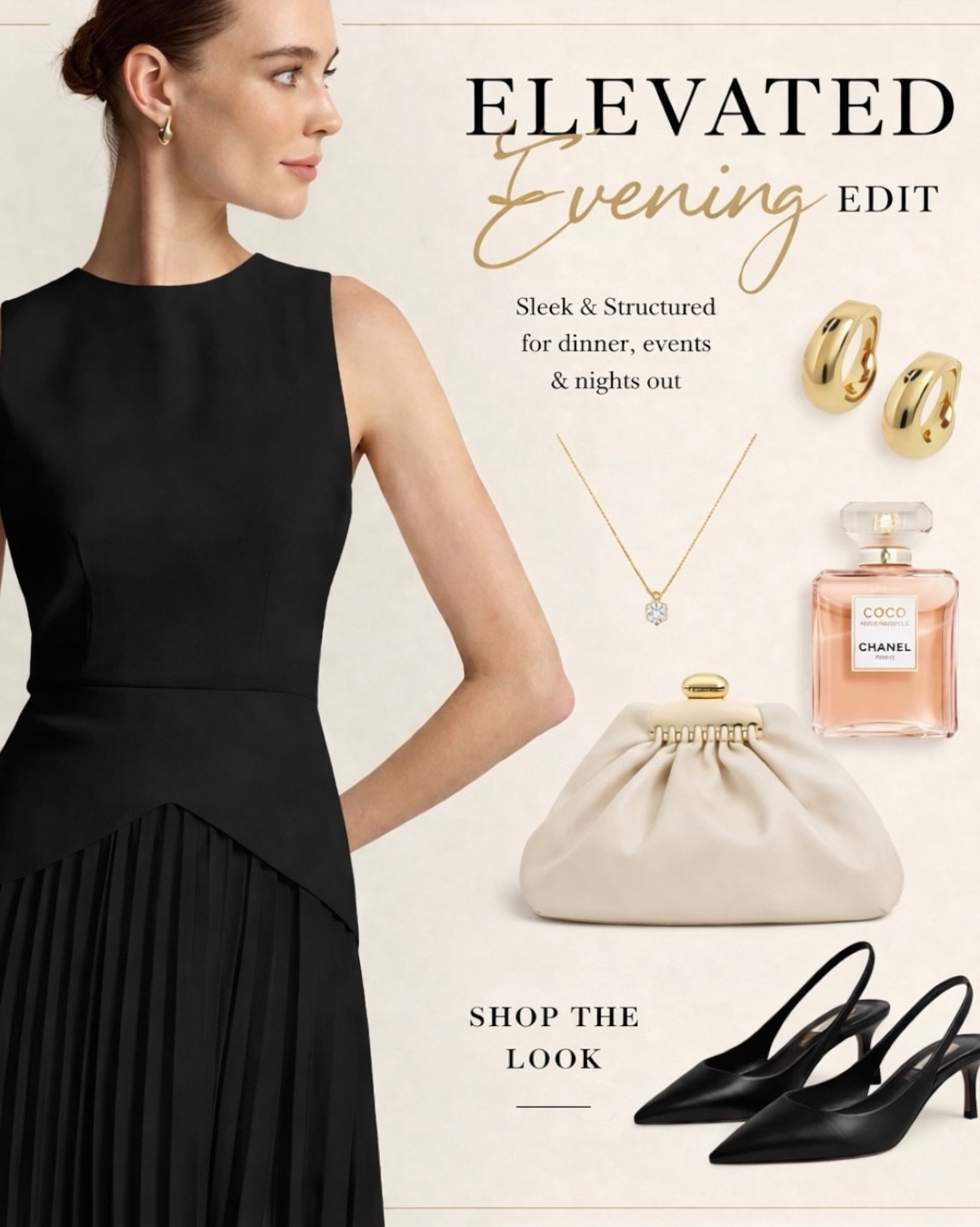 Elevated evening essentials 🤍
Sleek, structured, and so easy to wear.

#LTKTravel #LTKgrwm #LTKWedding