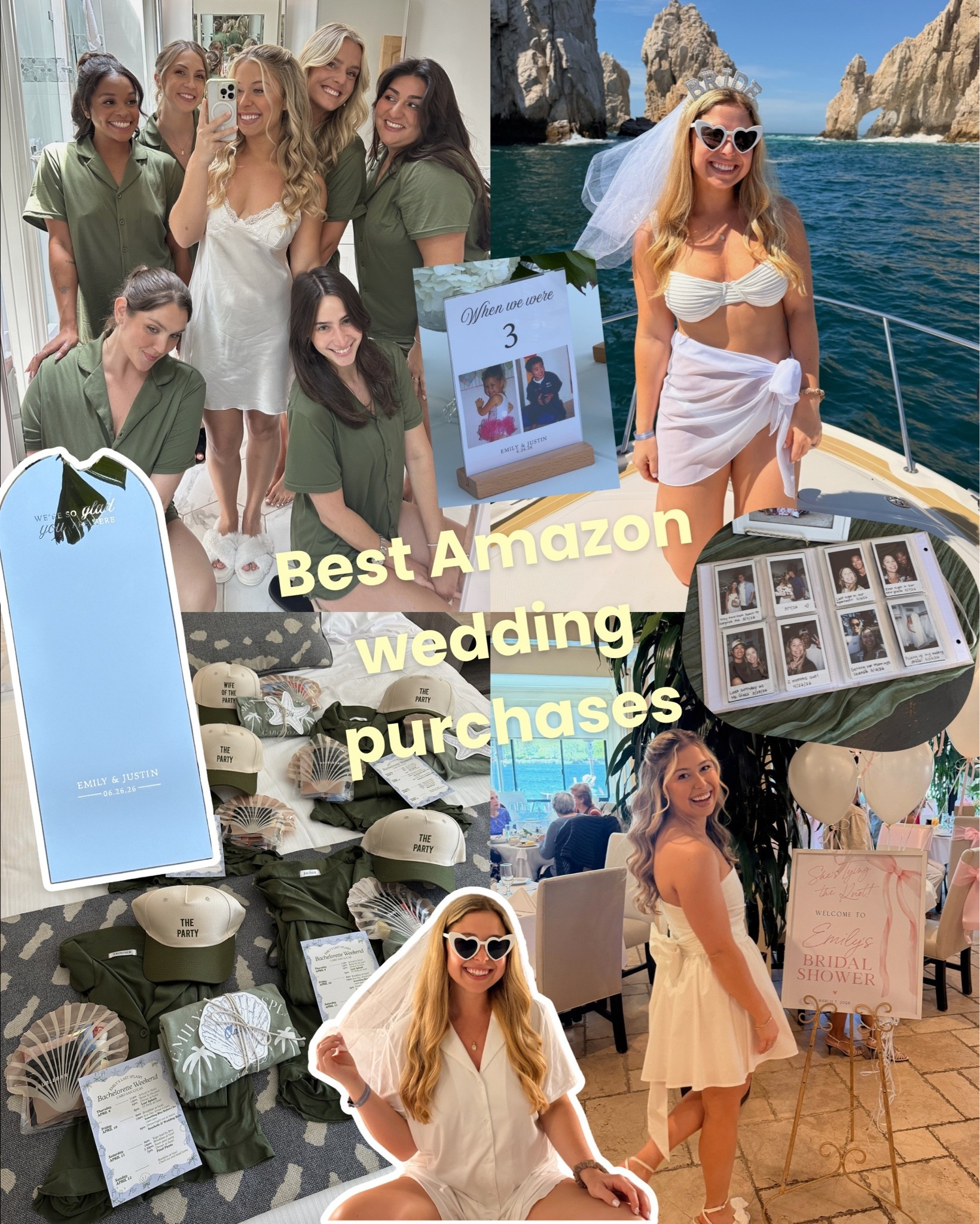 Best Amazon wedding purchases! From wedding decor to bachelorette trip to bridal shower and all things bride! 💍🤍

#LTKWedding #LTKBeauty #LTKootd