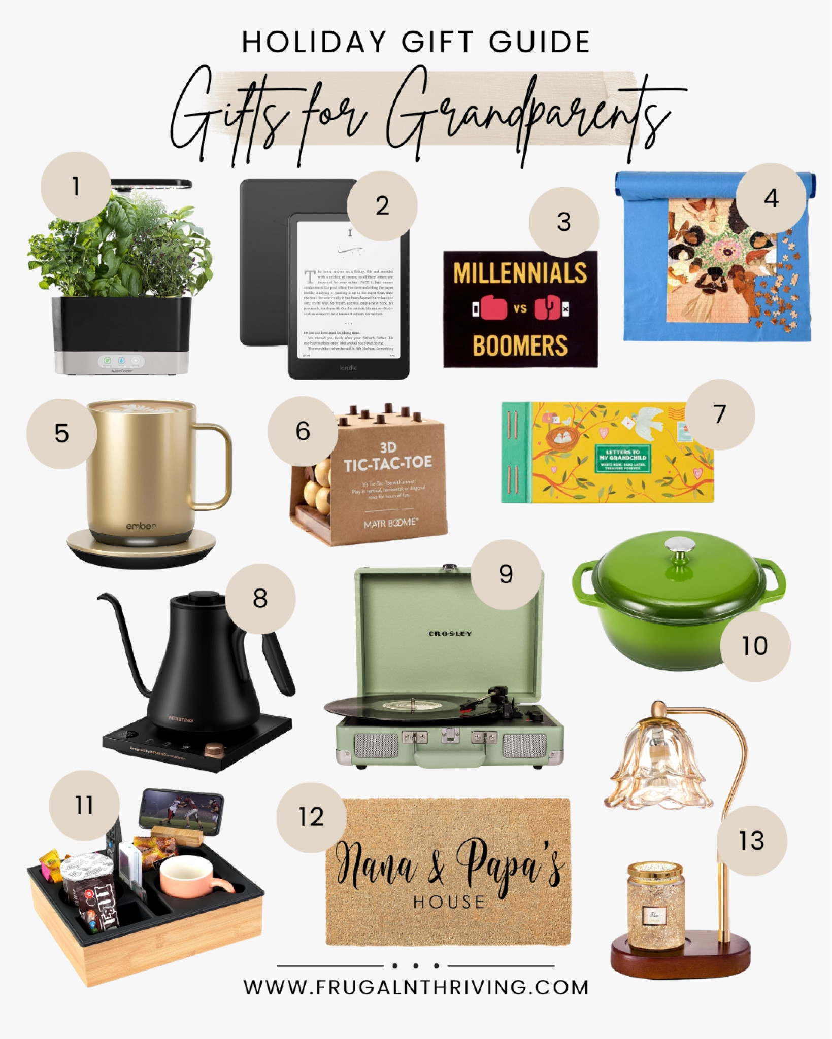 Today we're holiday shopping for grandma and grandpa! The ones who are always ready with a warm hug and a tasty treat, the ones with stories to share and endless love to give, the ones who hold the family together and make every moment just a bit sweeter. The least we can do is gift them something spectacular this holiday season! See our gift guide for grandparents below.

#LTKFamily #LTKHoliday #LTKGiftGuide