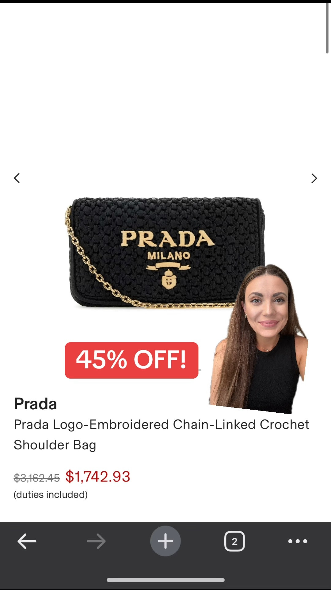 PRADA SALE! PRADA BAG SALE! How amazing is this designer deal and designer sale?! I love this adorable woven Prada shoulder bag for 45% OFF! 🖤✨

#LTKSeasonal #LTKSaleAlert #LTKItBag