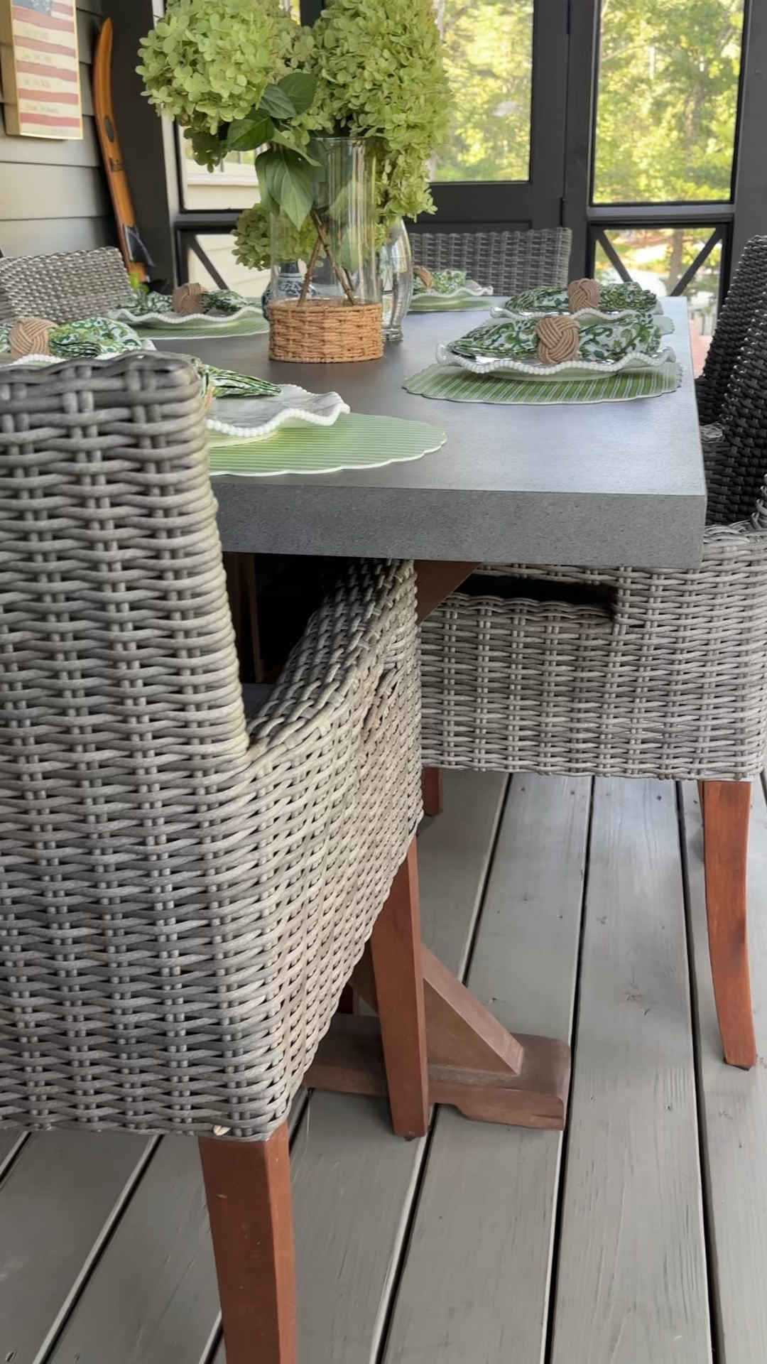 #ad When the calendar says it’s still summer 💚 💚 
Wayfair has you covered! 
@wayfair #wishyouwerehere #outdoor #Wayfair #Wayfairpartner