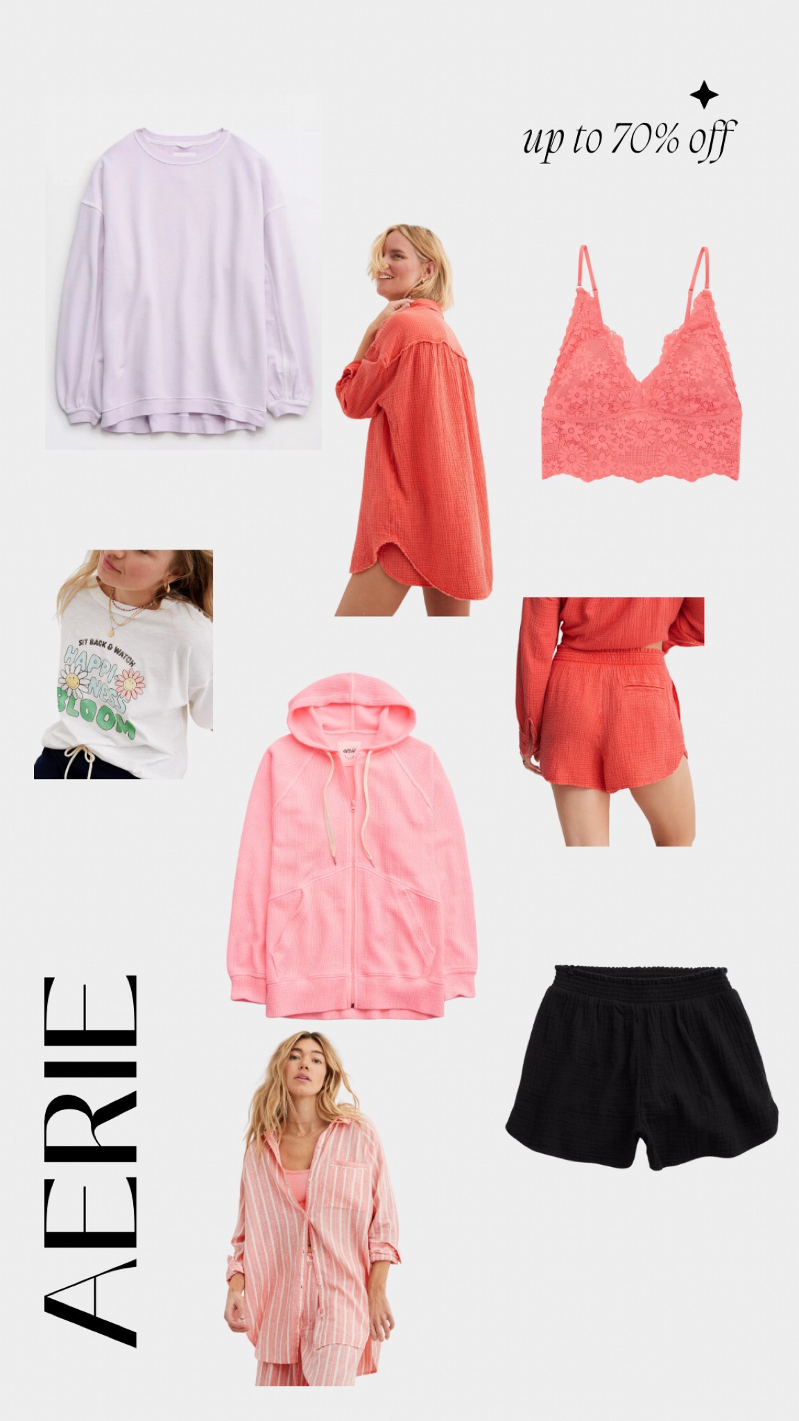 Aerie is the best spot for new seasonal pieces! And they’re having a huge sale👏🏼

#LTKSpringSale #LTKfindsunder100 #LTKSeasonal