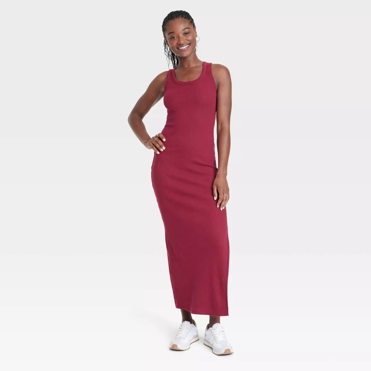 Women's Rib-Knit Maxi Bodycon Dress - Universal Thread™ | Target