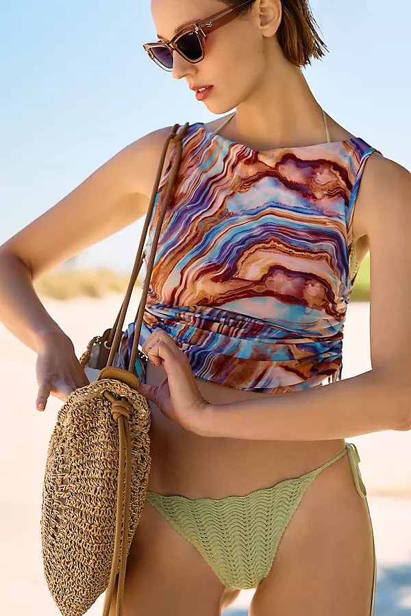 Freya Raffia Shoulder Bag | Anthropologie (US)