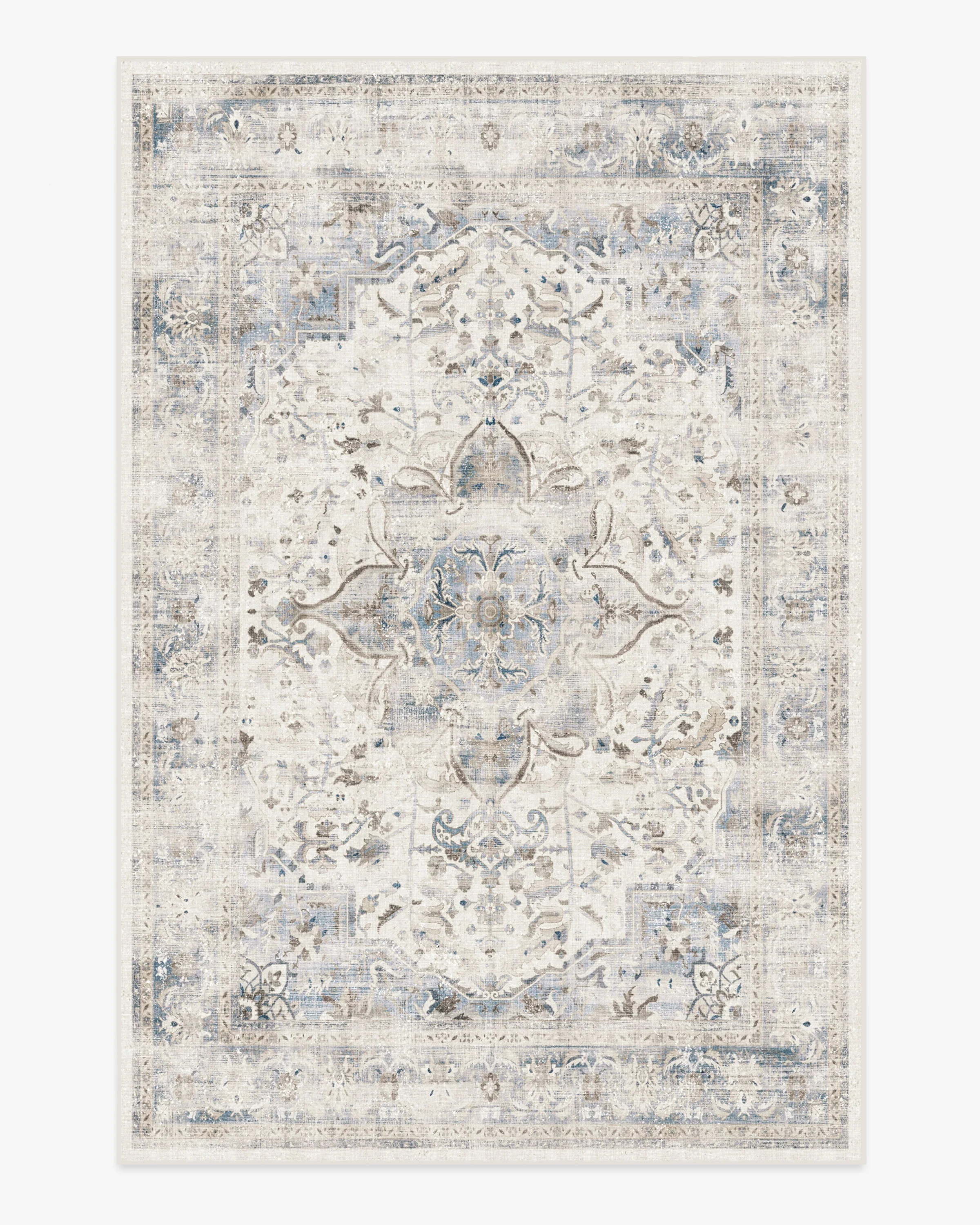 Sarrah Blue Quartz Rug | Ruggable