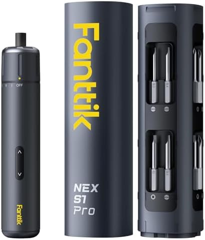 Fanttik S1 Pro Electric Screwdriver, Power Screwdriver with16 S2 Steel Bits, 3 Torque Settings, M... | Amazon (US)
