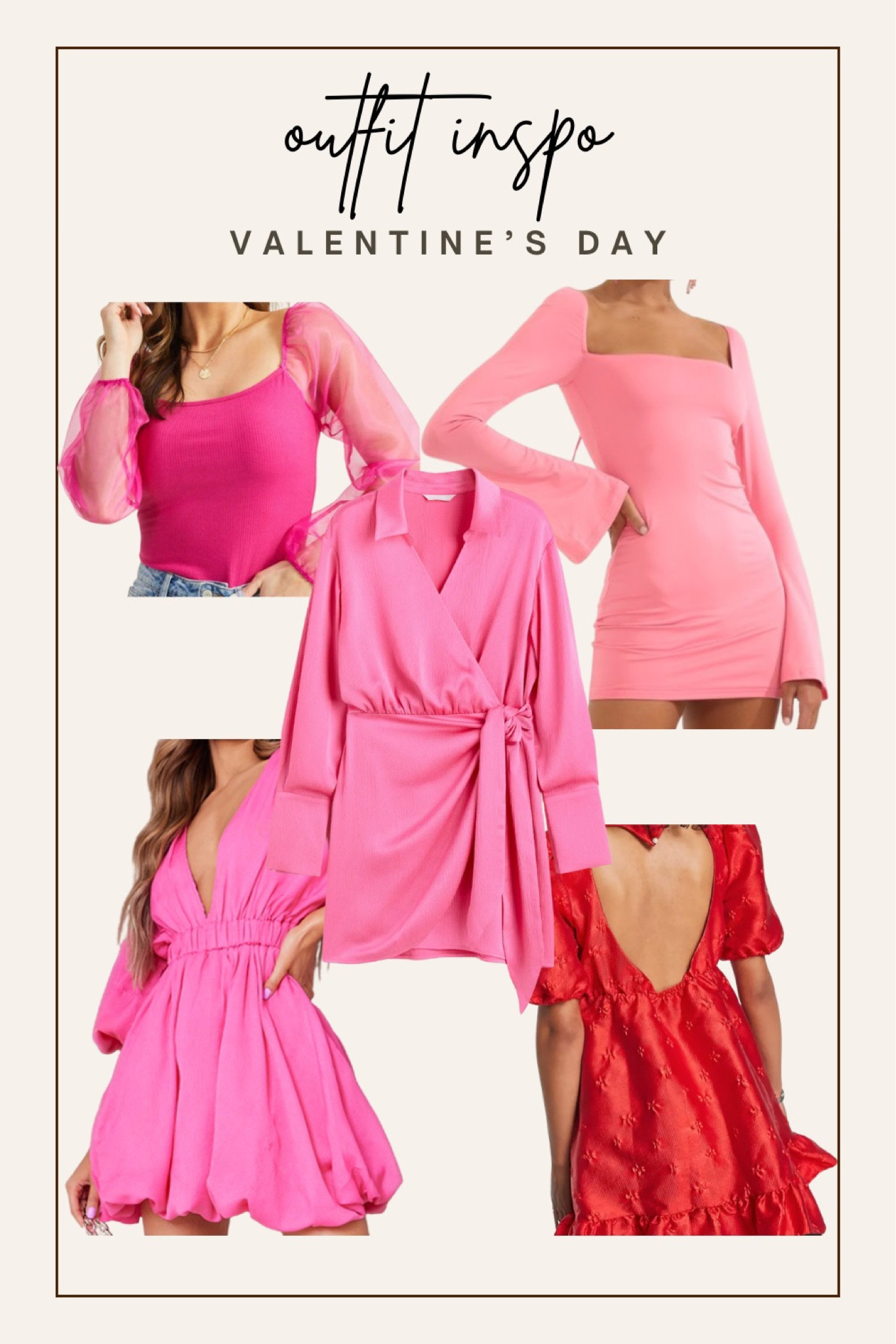 Valentine’s day lookbook!

#valentinesday #lookbook #outfitinspo

#LTKfit #LTKFind

#LTKstyletip #LTKsalealert #LTKSeasonal