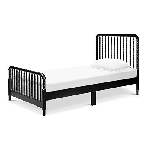Davinci Jenny Lind Twin-Bed with Wood Spindle Posts in Ebony-Mattress Support Slats Included | Amazon (US)