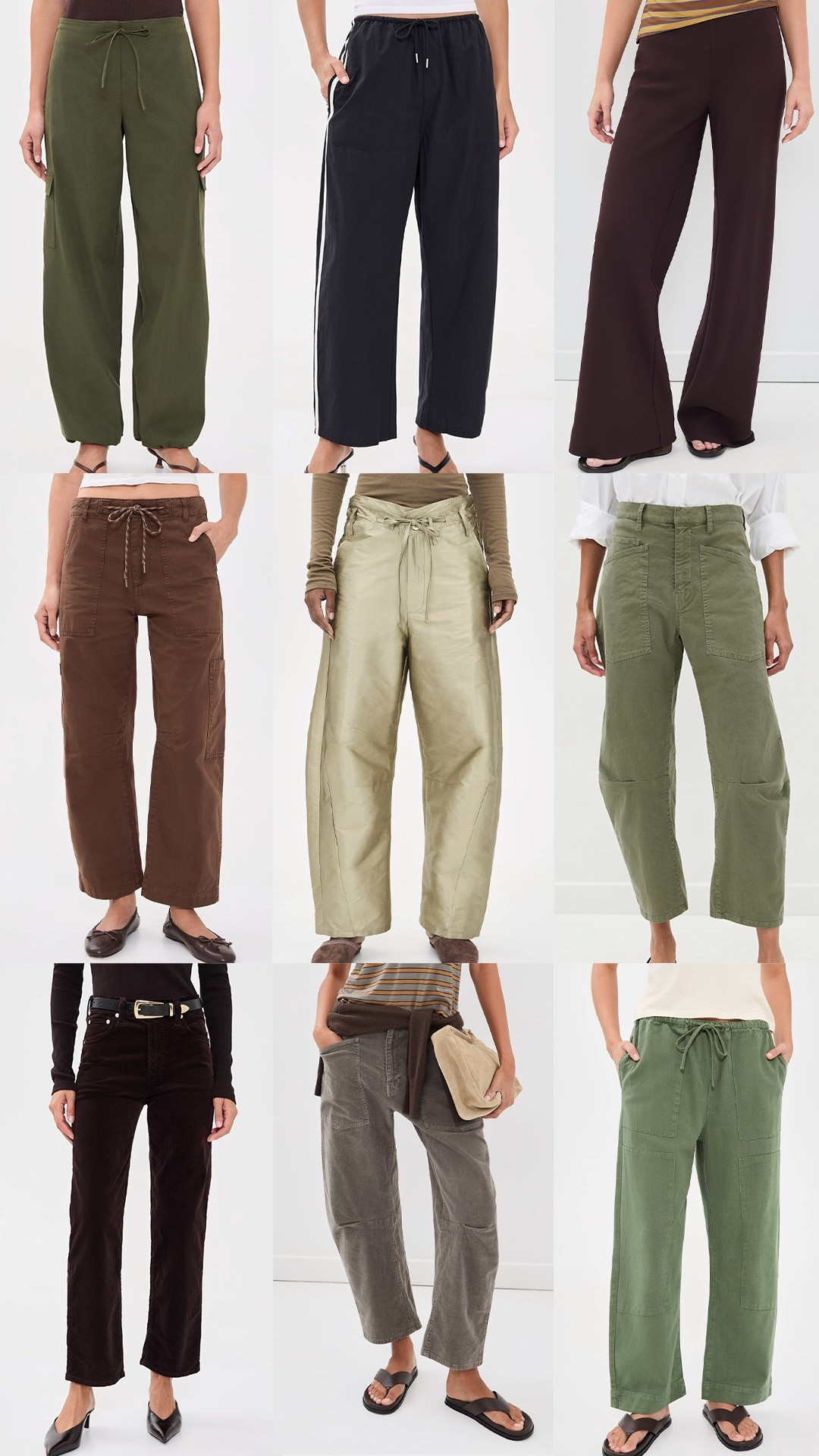 9 pairs of pants for fall that aren’t denim 🍂