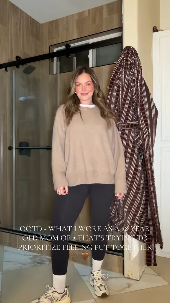 What I’m actually wearing as a 28 year old mom 🤎 

#LTKSeasonal #LTKMidsize #LTKFindsUnder50