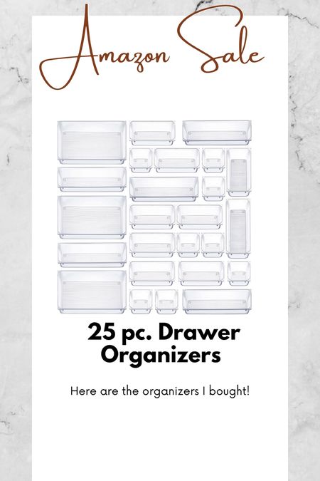 Amazon Drawer organizers on sale! I used these in my junk drawer and it made such a difference! 

#LTKunder50 #LTKhome #LTKsalealert