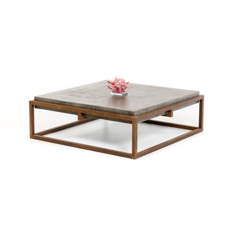 Modern Concrete Coffee Table | Walmart (US)