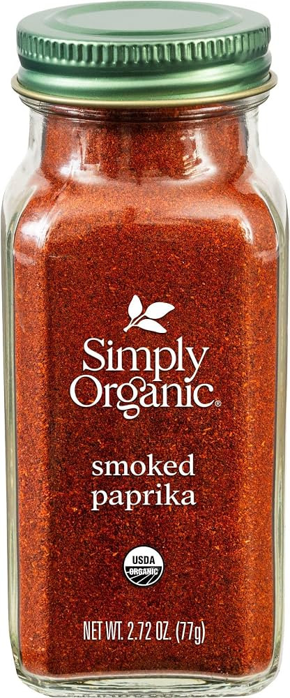 Simply Organic, Paprika Smoked Organic, 2.72 Ounce | Amazon (US)