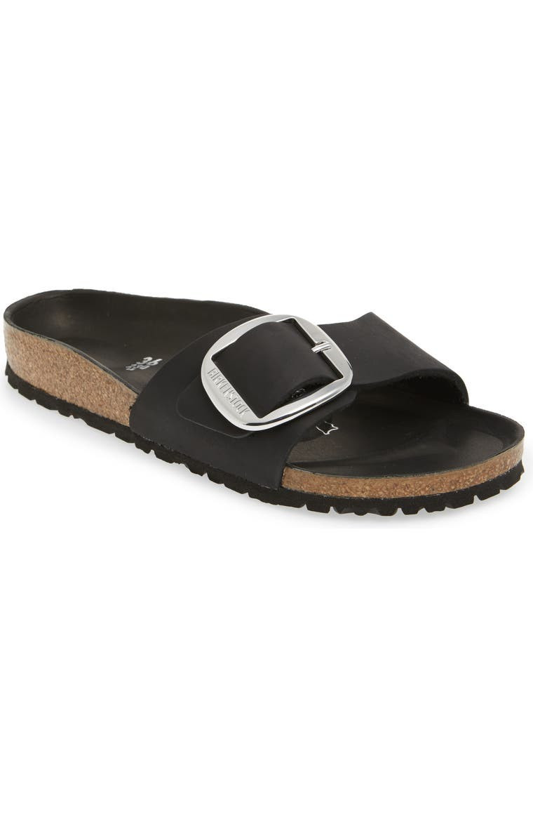 Madrid Big Buckle Slide Sandal | Nordstrom