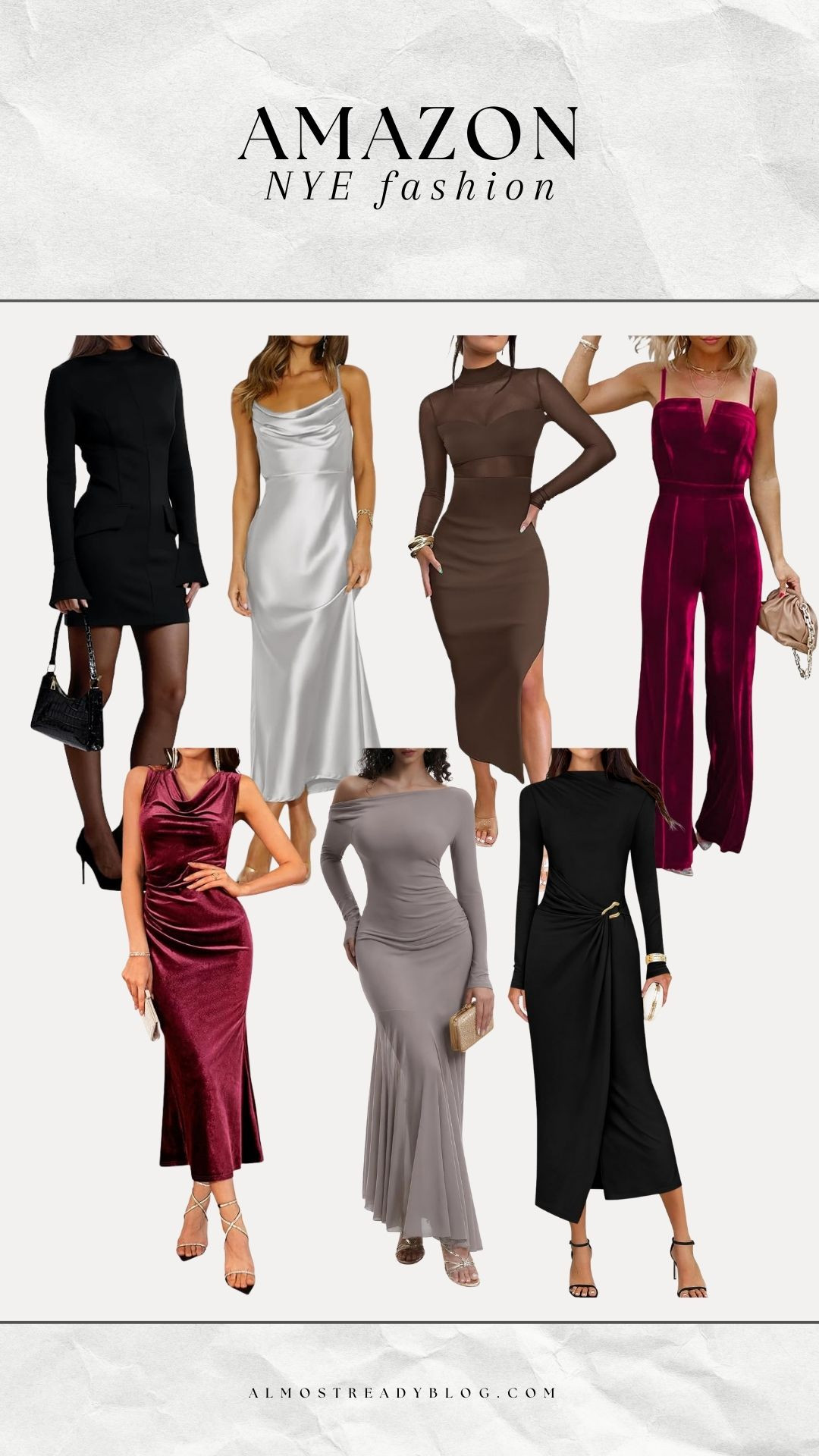 New Years Eve Fashion from Amazon that arrives on time!! 🩶

holiday outfit, holiday fashion, maxi dress, black dress, party outfit, watchnow, finds under 100, amanda west 

 #LTKHoliday #LTKSeasonal #LTKFindsUnder100