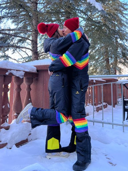When the man and I want to match on the slopes, we wear these 🌈

Winter Outfits ❄️

#LTKstyletip #LTKtravel #LTKSeasonal