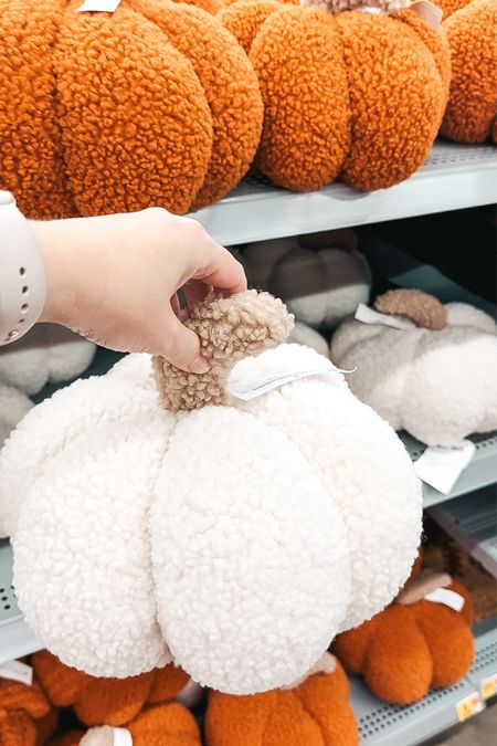 Stuffed pumpkin 