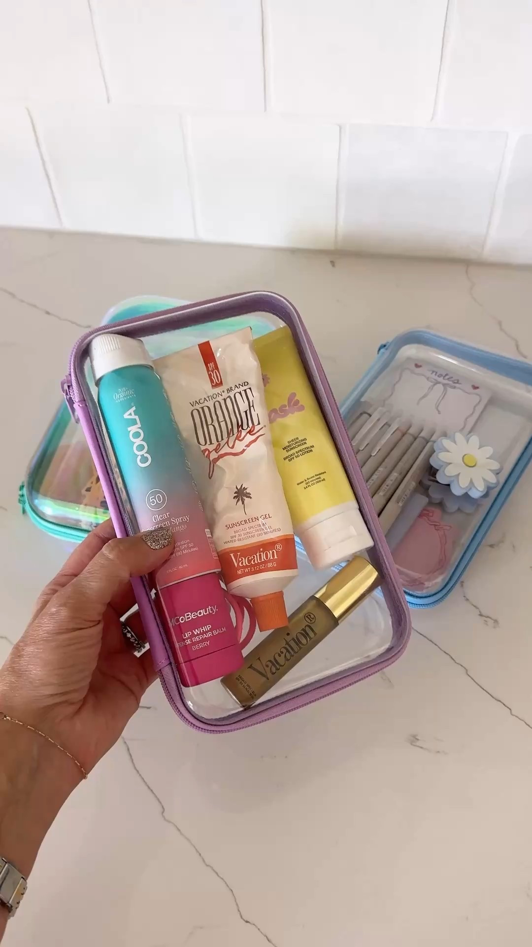 The viral clear hard zipper cases from last year are now available @walmart for under $4! I snagged these last year from @target where they’re also back in stock. These are great for so much more than pencils! I use ours for sunscreen and pool must haves, snacks, and smaller items you don’t want scattered in your bag. They’re perfect for school too of course! They’re great to throw in your carryon or your bag for a road trip. 

#LTKItBag

#LTKSeasonal