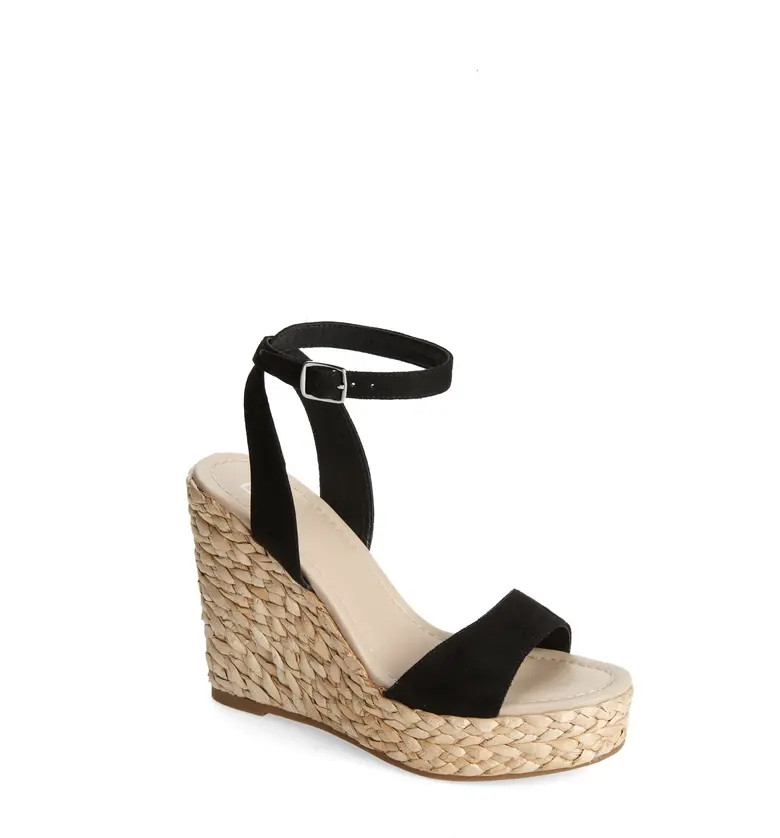 Ginny Espadrille Ankle Strap Wedge Sandal (Women) | Nordstrom Rack