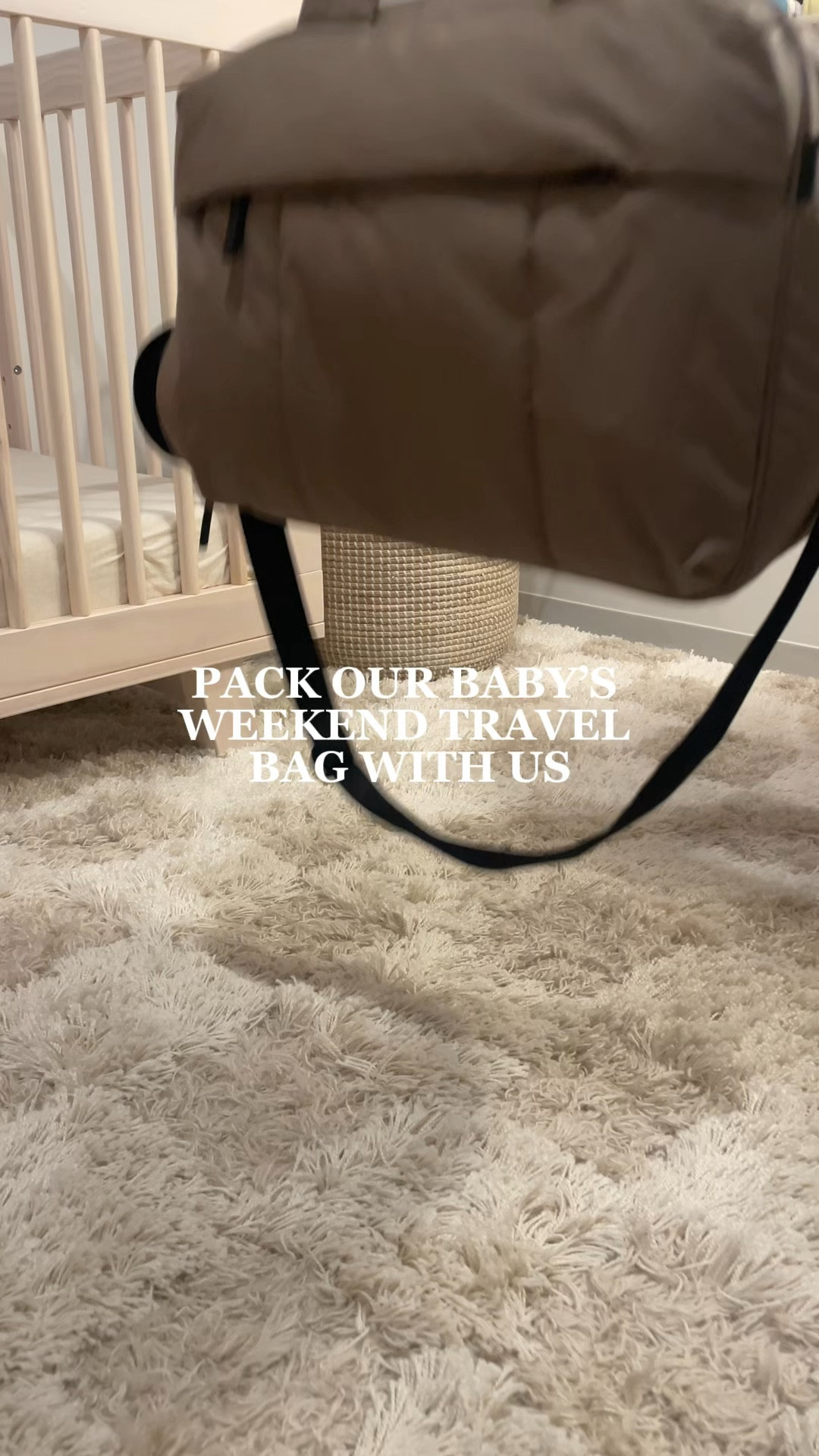 Weekend travel bag for our 10.5 month old 🚗

#LTKBaby #LTKFamily #LTKTravel
