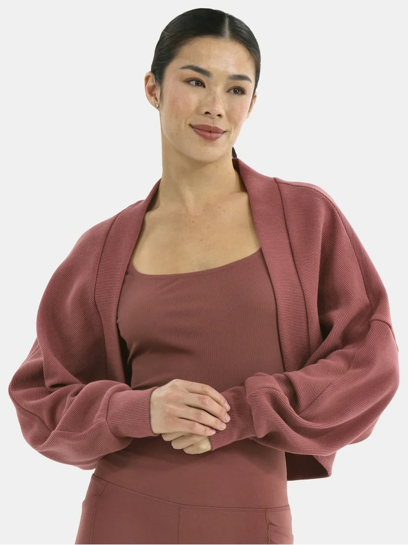 Avia Women's Ottoman Shrug, Sizes XS-XXXL | Walmart (US)