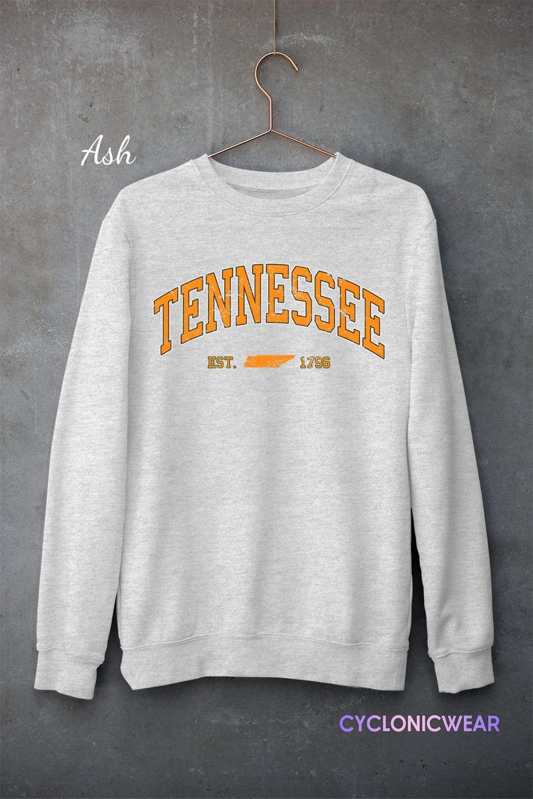 Vintage Tennessee Sweatshirt Tennessee Unisex Sweater - Etsy Canada | Etsy (CAD)