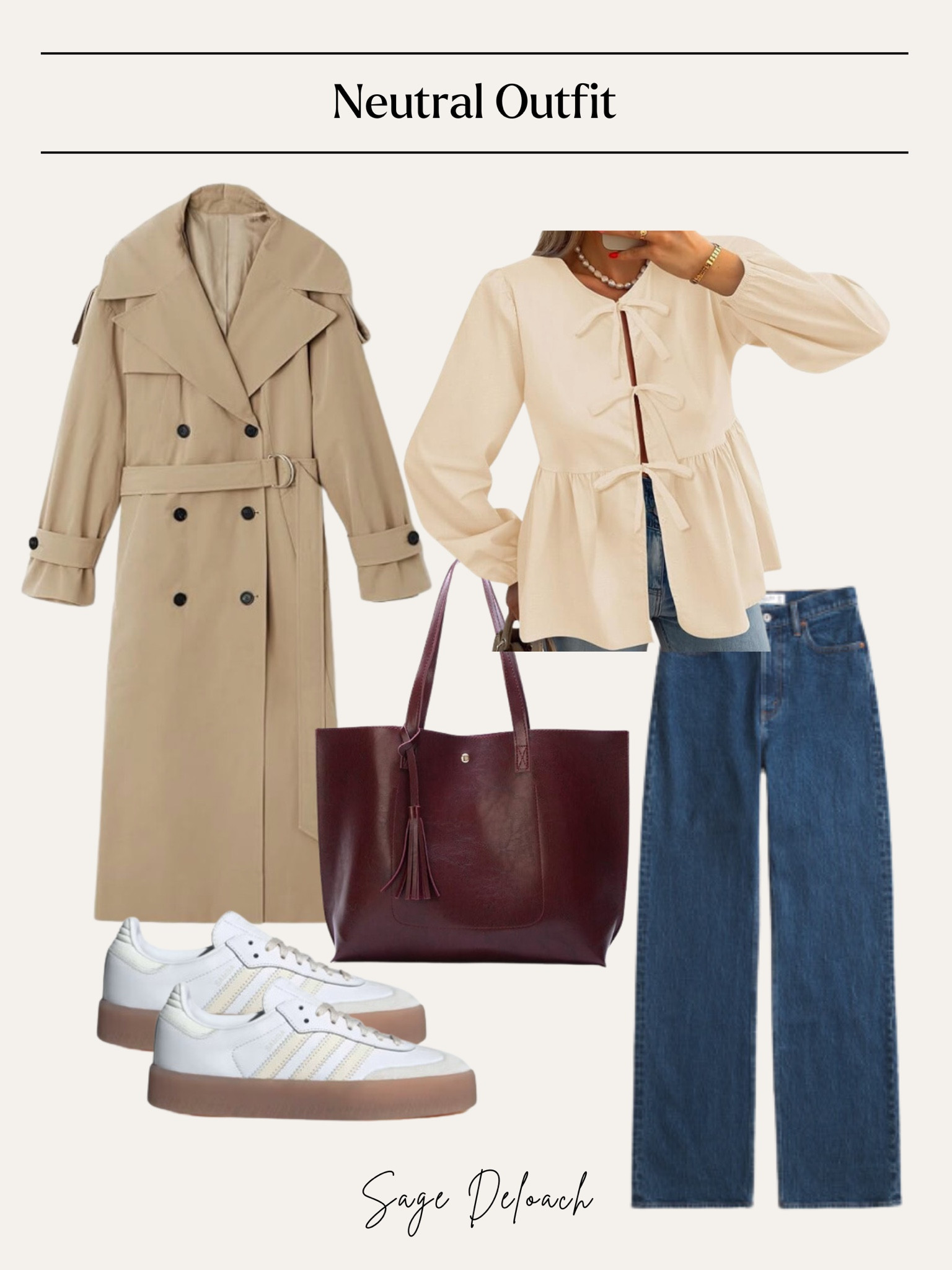 Neutral outfit, fall outfit, fall 2024 outfit 


#LTKStyleTip #LTKWorkwear #LTKShoeCrush