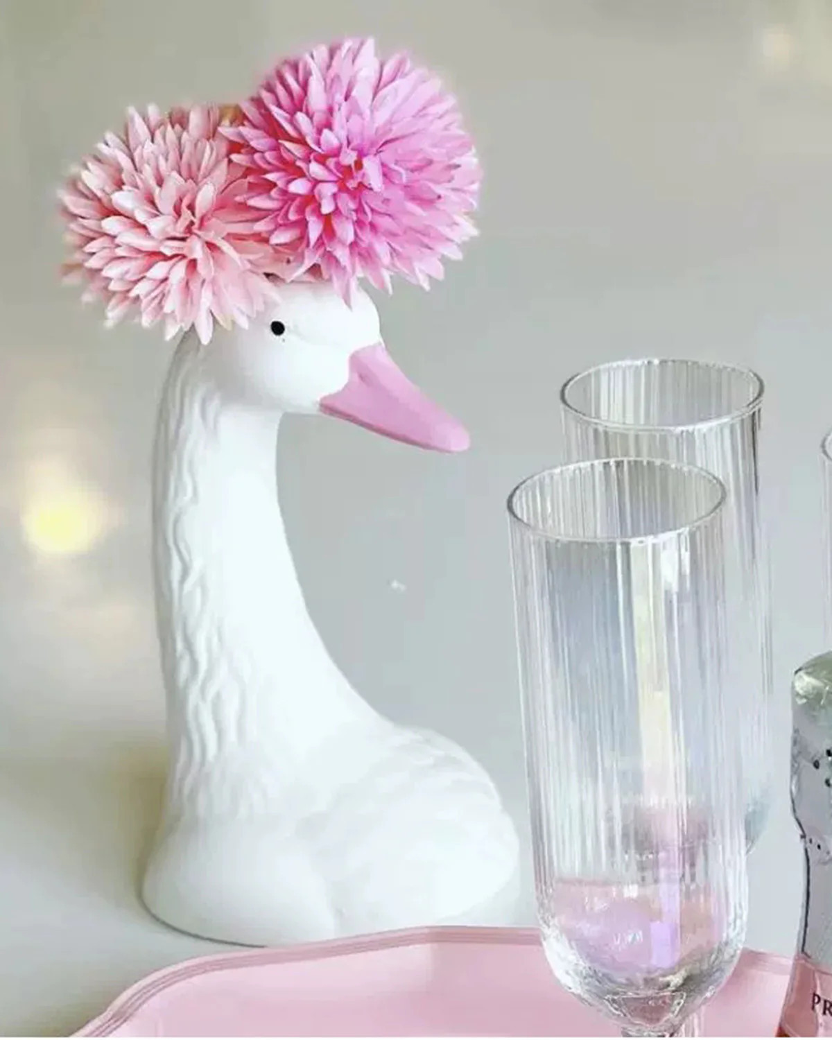 Small Swan Vase | Fodory