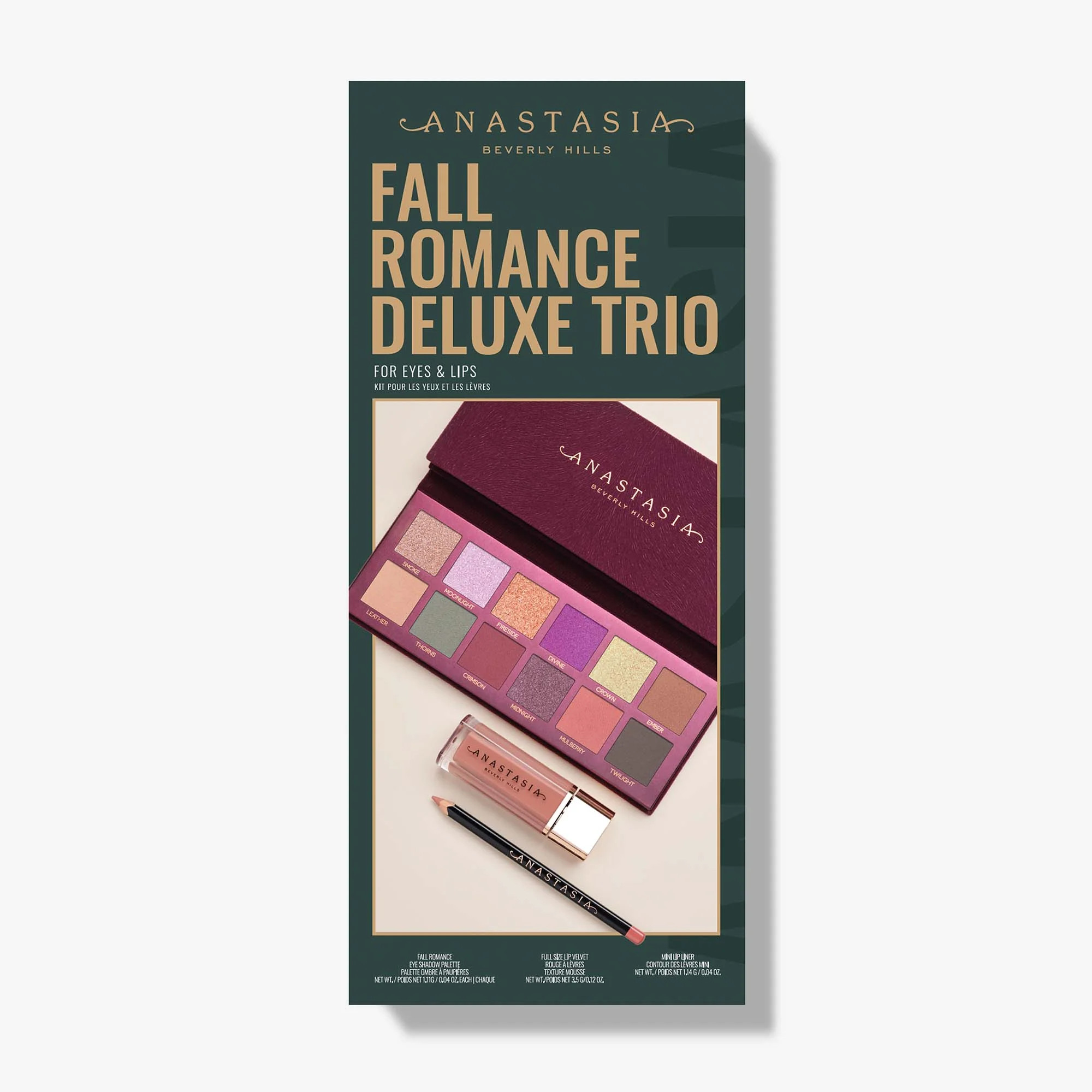 Fall Romance Deluxe Trio | Anastasia Beverly Hills | Anastasia Beverly Hills