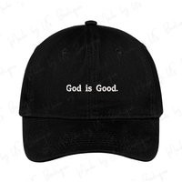 God Is Good Hat, Christian God, Church, Faith, Pray, Grace, Bible Verse, Jesus Inspirational Dad Christ Embroidered Cap | Etsy (US)